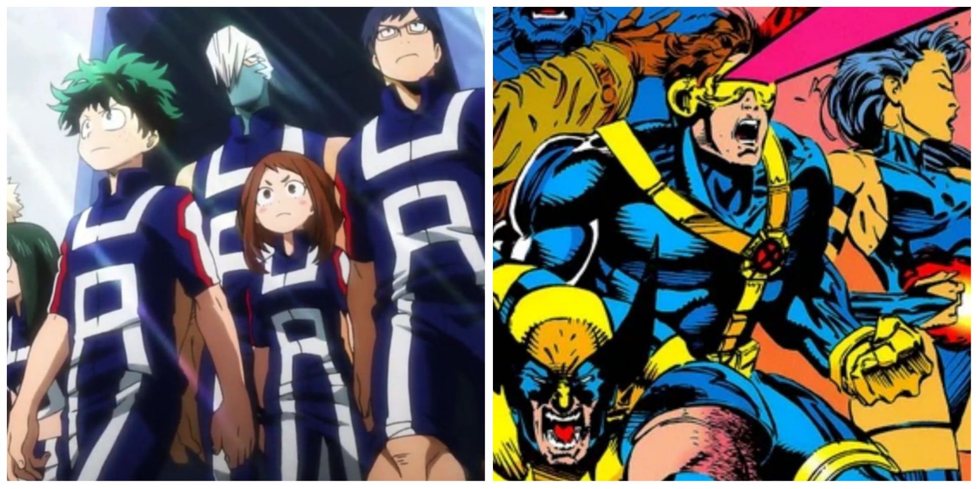 10 personagens de My Hero Academia que parecem inspirados em X-Men