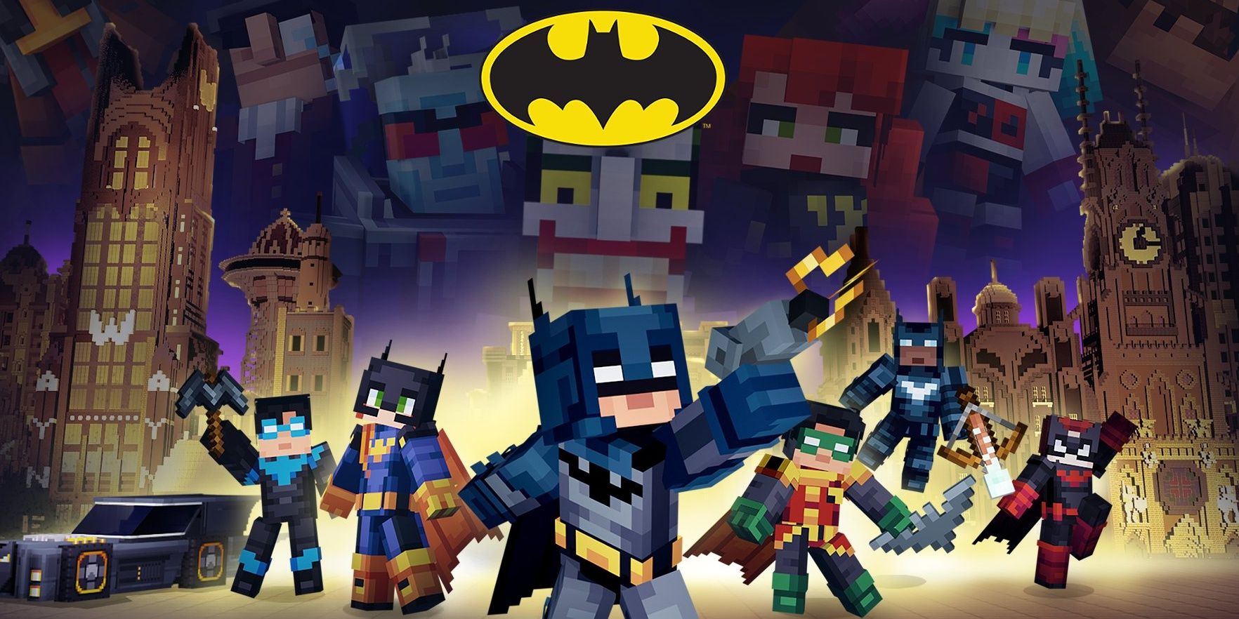 Minecraft Announces Batman DLC Featuring Nightwing, Batgirl and More