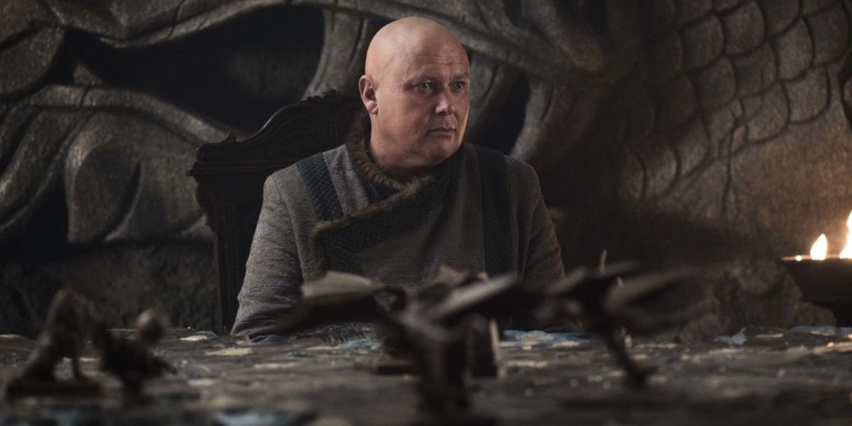 Varys at Dragonstone in HBO's Game of Thrones
