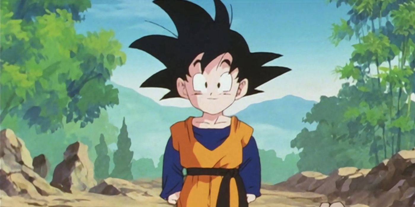 Goten começa seu treinamento com Gohan em Dragon Ball Z