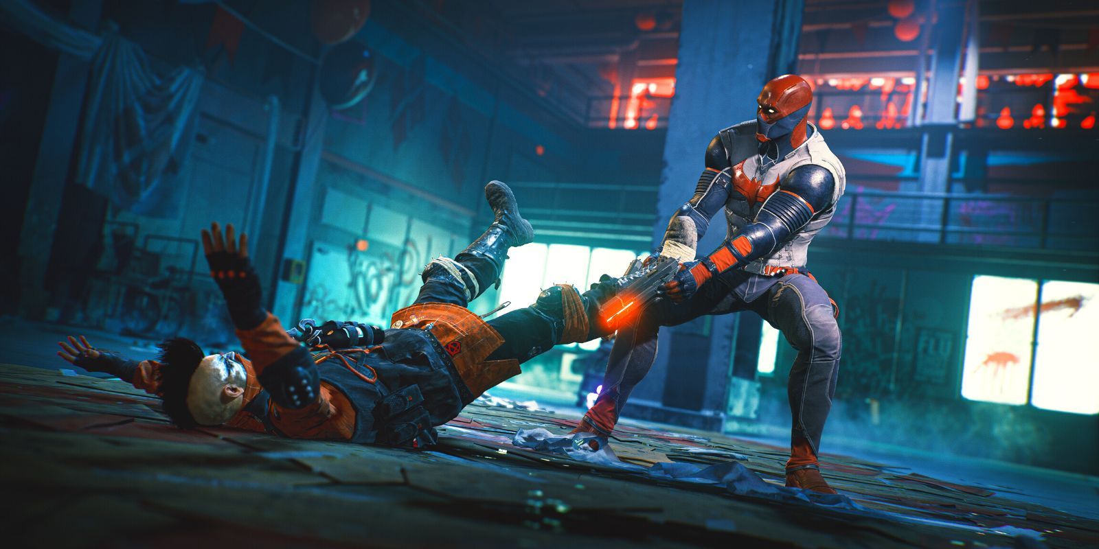 Gotham Knights Gameplay Showcases Harley Quinn Boss Fight