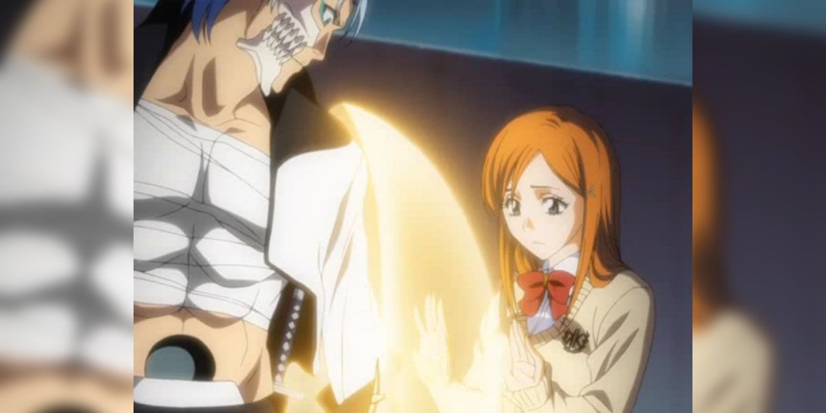 Grimmjow Jaegerjaquez And Orihime Inoue In Bleach