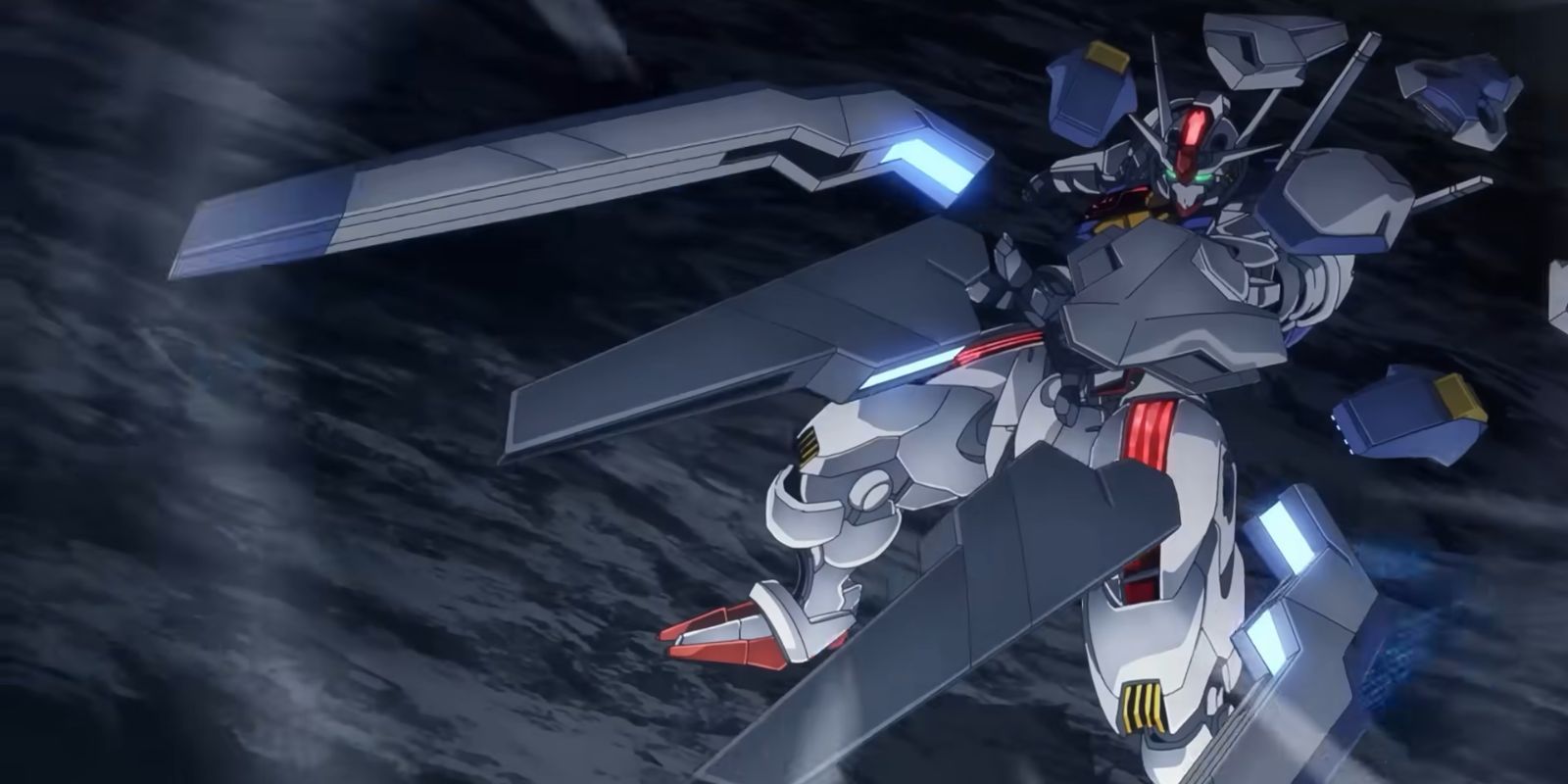 Gundam Witch From Mercury Episode 1 Saletta Aerial Controlling Funnels