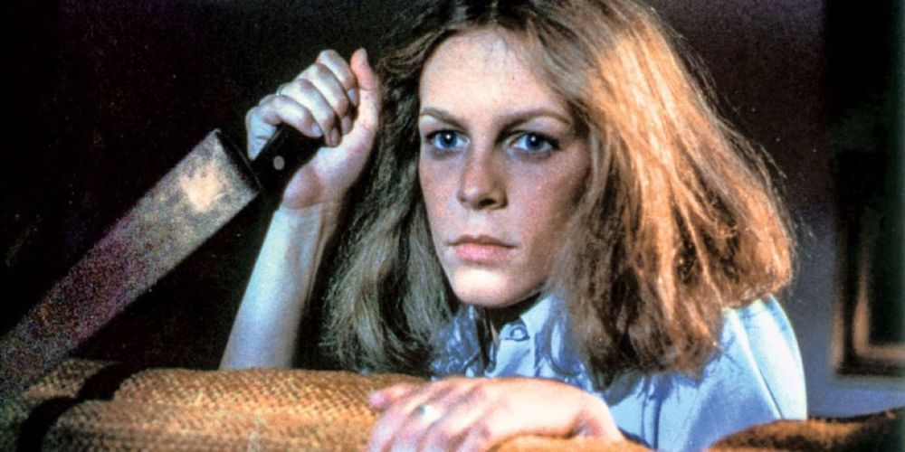 Halloween 1978 Laurie Strode Armed With Knife