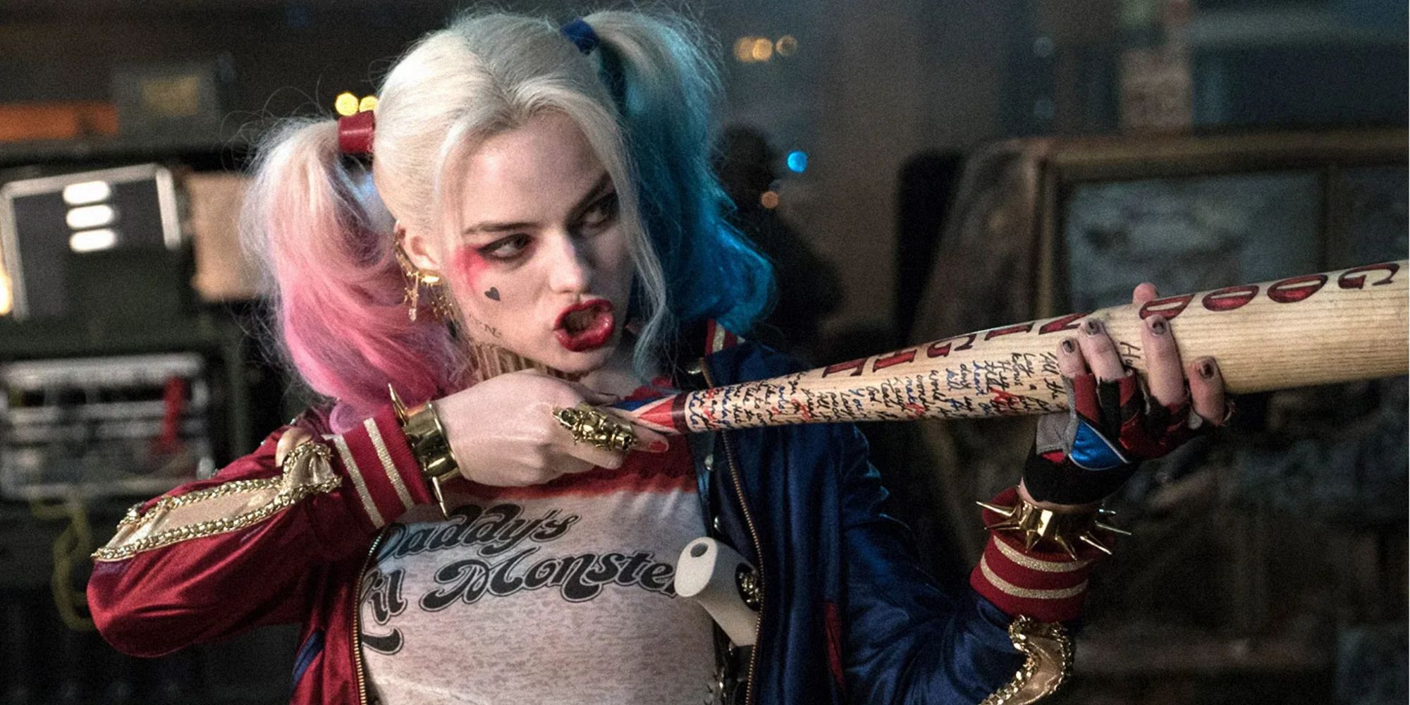 Margot Robbie as Harley Quinn in Suicide Squad (2016).