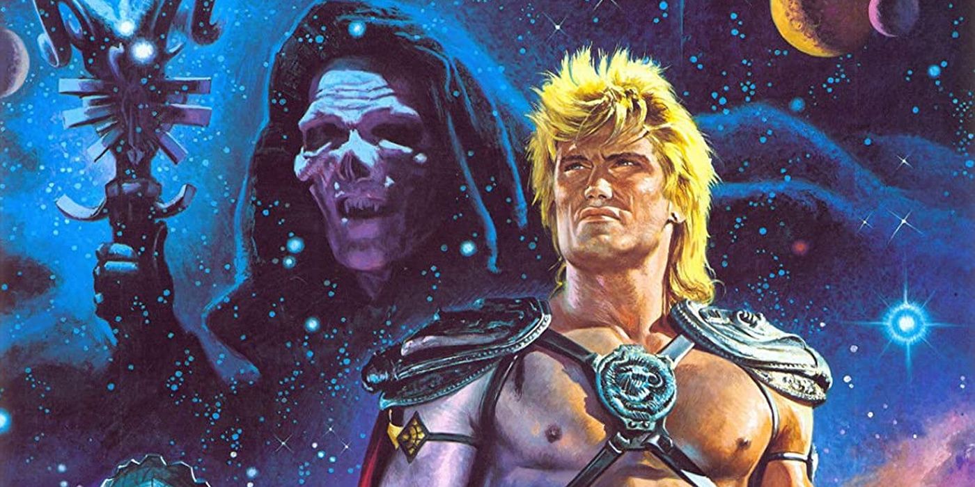 He-Man and Skeletor on the Masters of the Universe poster
