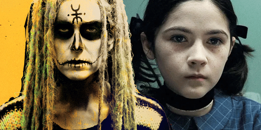 Split image of Heidi in The Lords of Salem and Esther in Orphan.
