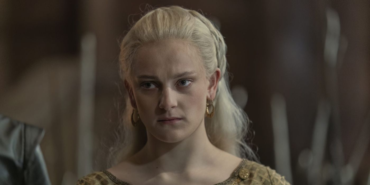 Helaena Targaryen in House of the Dragon.