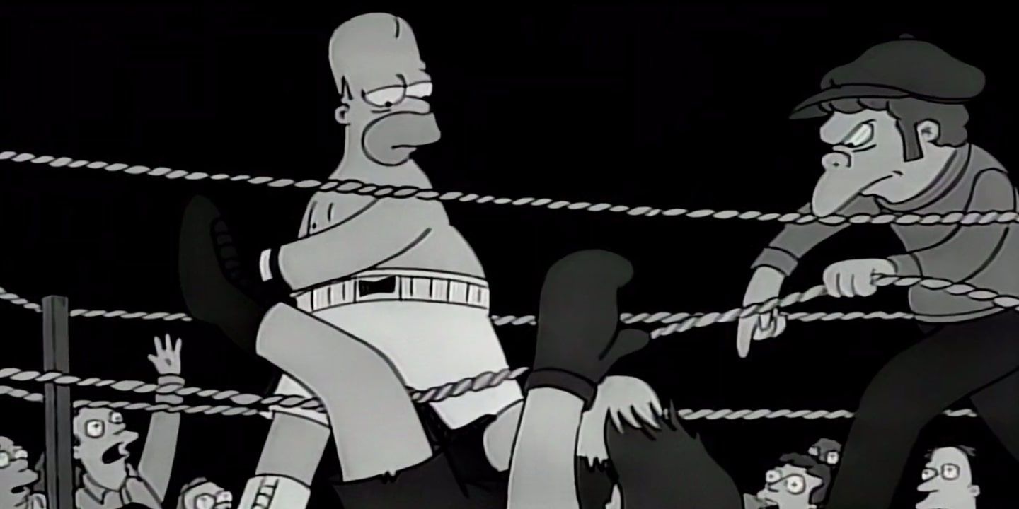 Homer Simpson as a Boxer