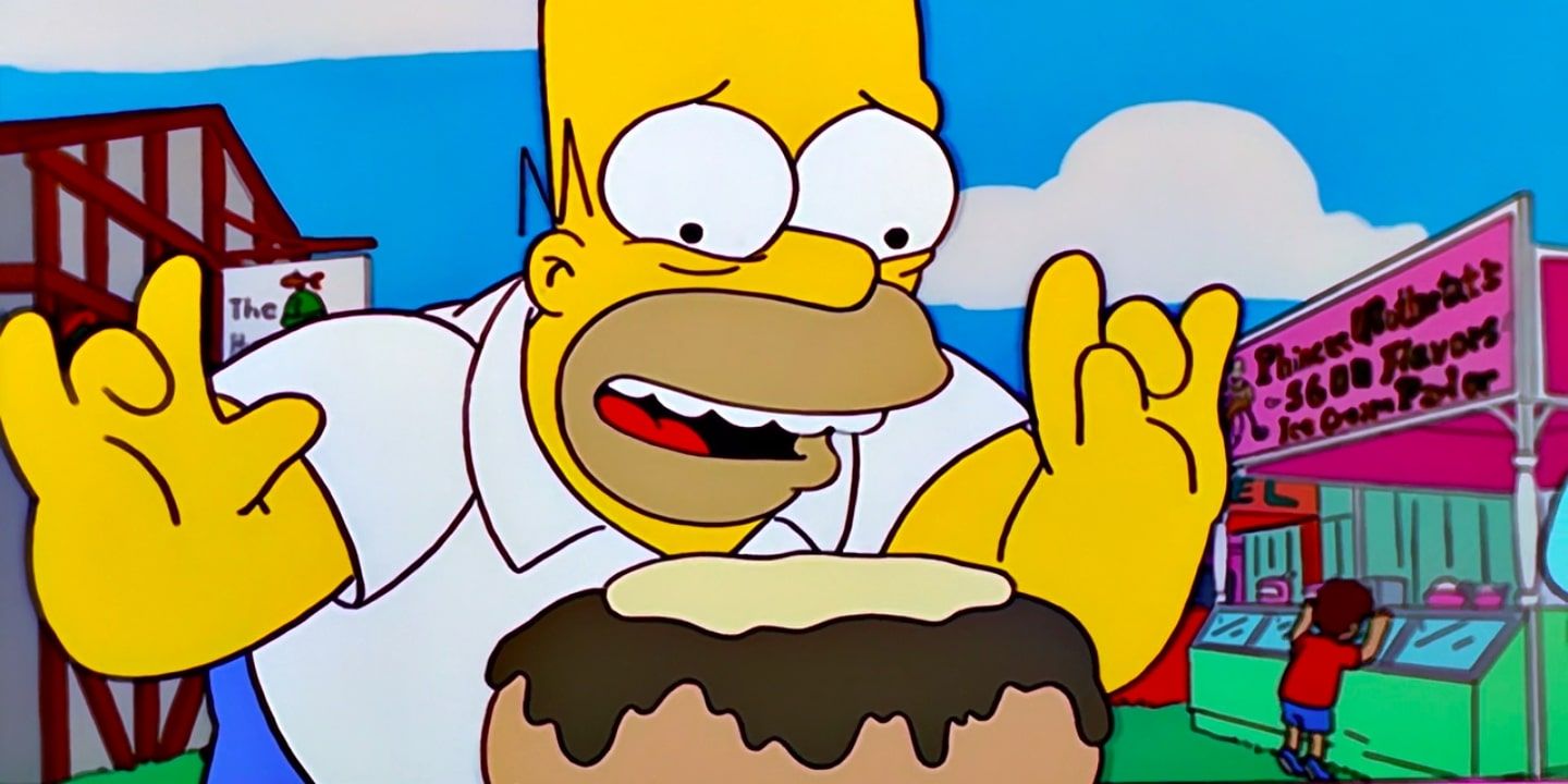 Homer Simpson as a food critic