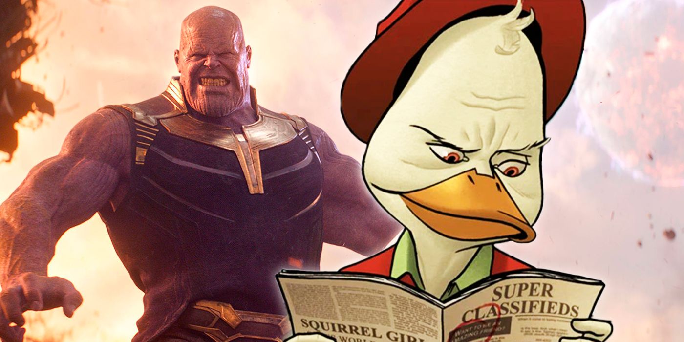 An MCU Theory Explains Howard the Duck's Reason for Fighting Thanos