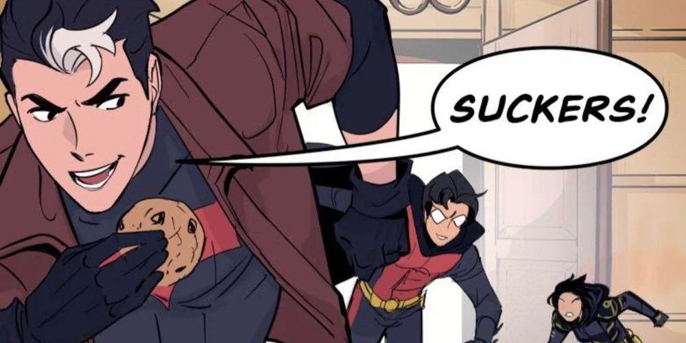 Jason Todd, Tim Drake and Cass Cain in Wayne Family Adventures