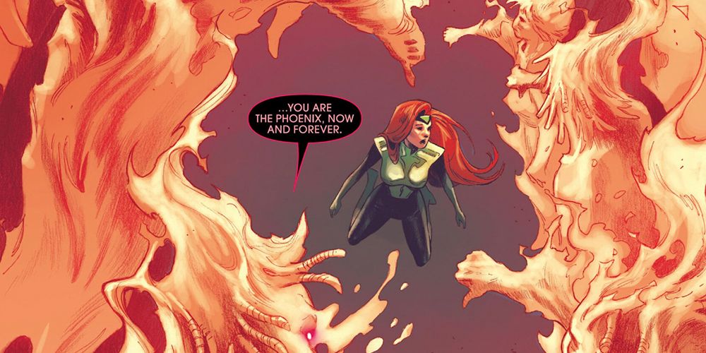 Jean Grey is judged by the Progenitor