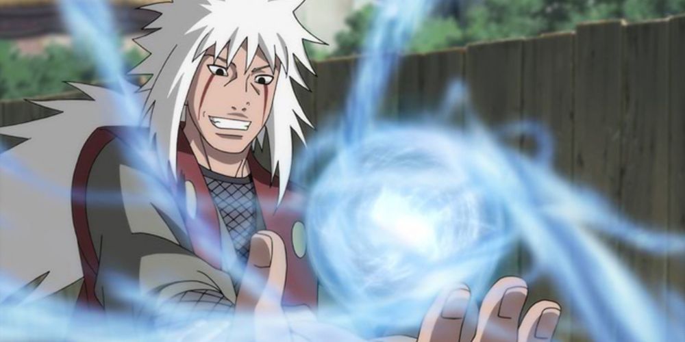 Jiraiya utilise Rasengan, Naruto Shippuden