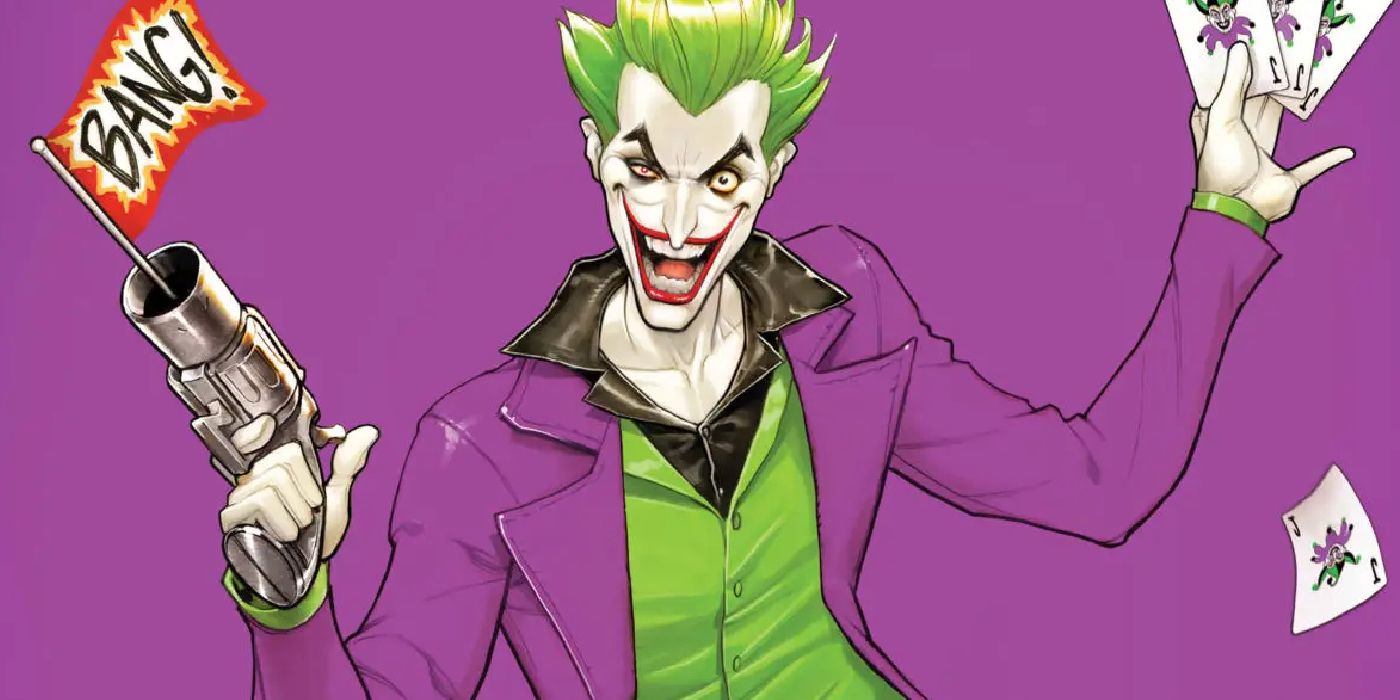 Joker Man Who Stopped Laughing alternate cover