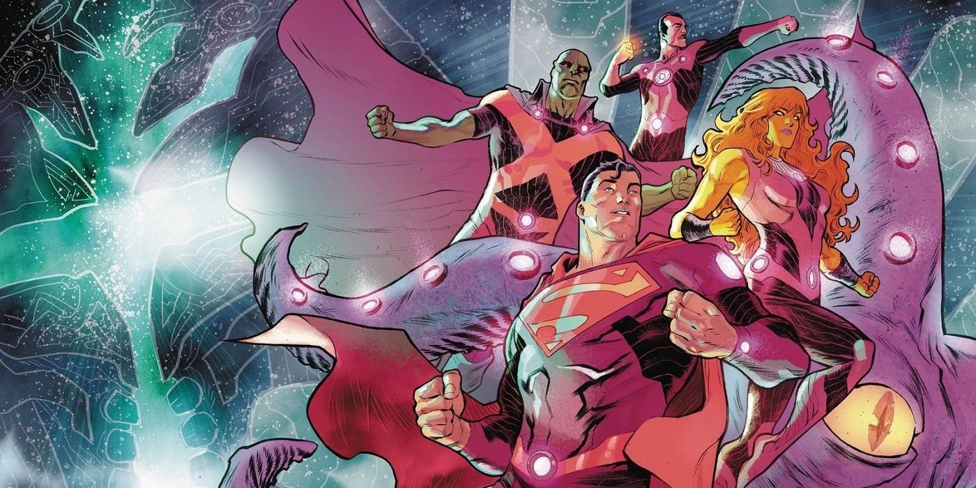 Justice League Team Mystery led by Superman in DC Comics