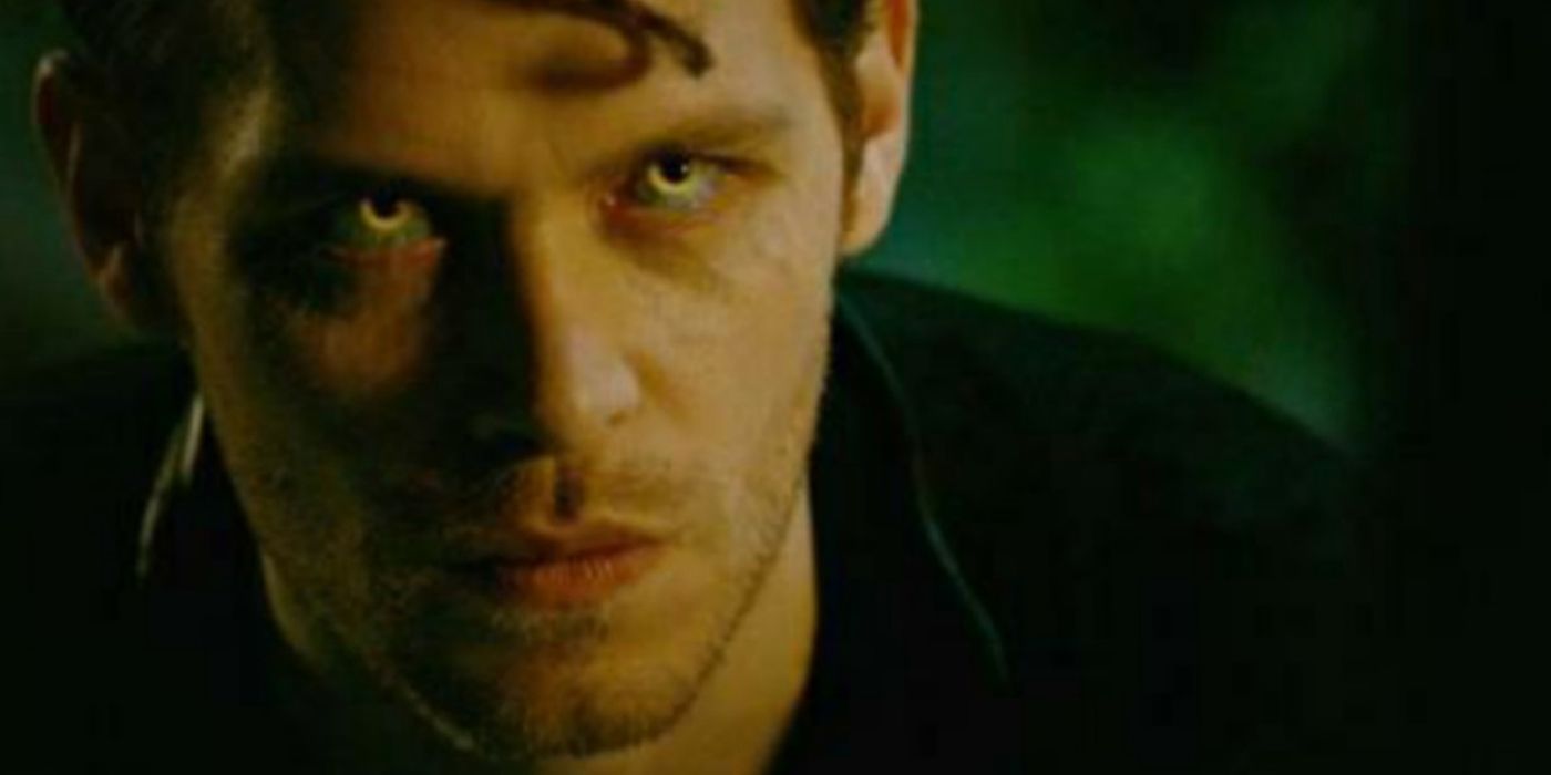Klaus Mikaelson looks angry in The Originals