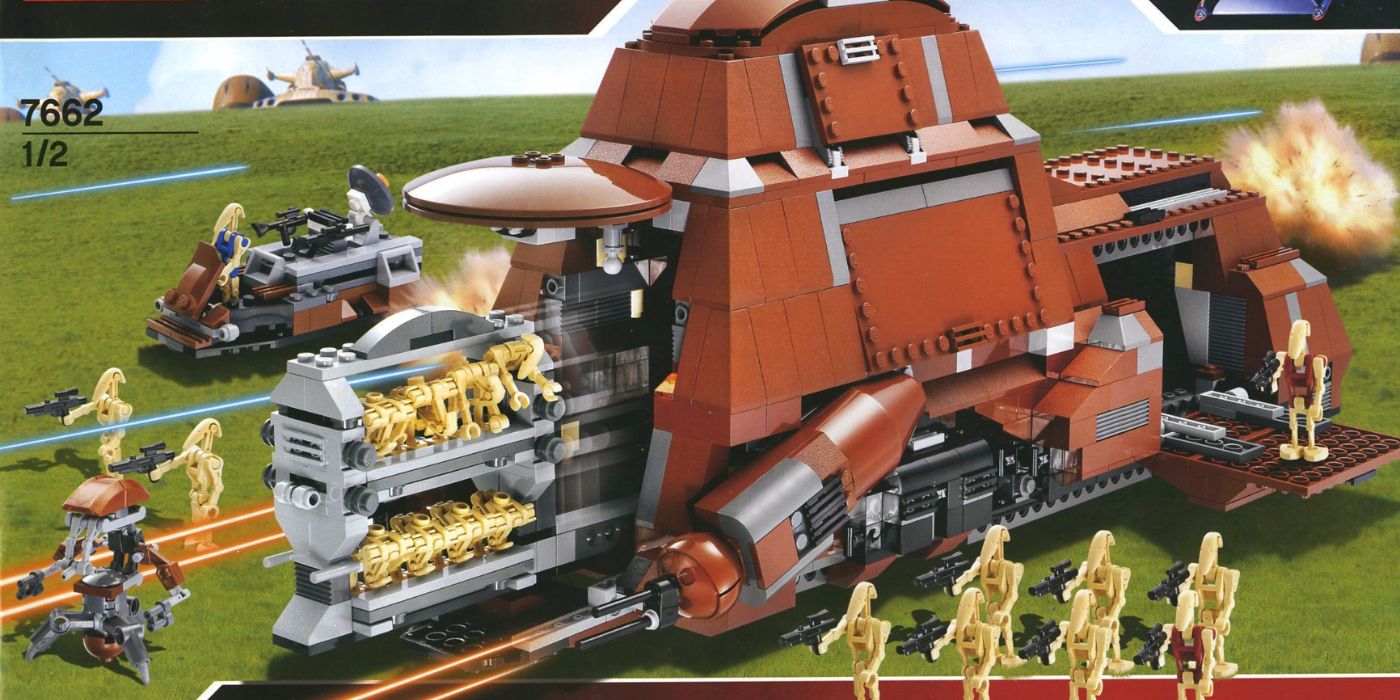 The Lego Star Wars Trade Federation Multi-Troop Transport set