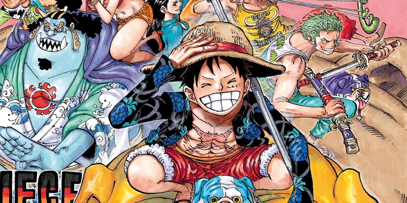 Luffy in One Piece cover