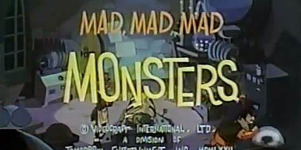 Mad Mad Mad Monsters title card.