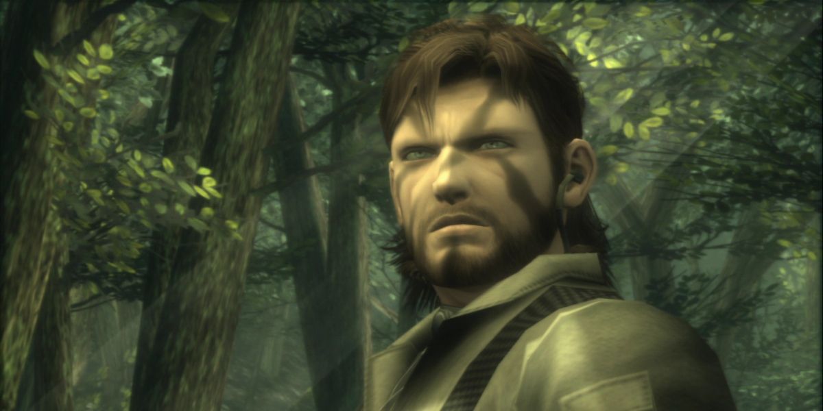 Naked Snake fica no deserto.