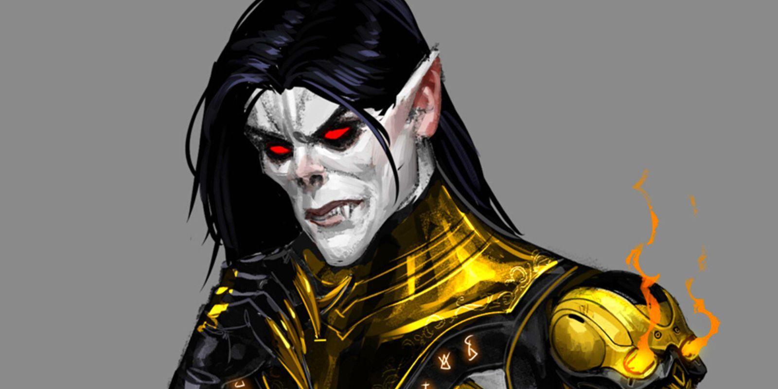 Concept art of Morbius in Marvel's Midnight Suns