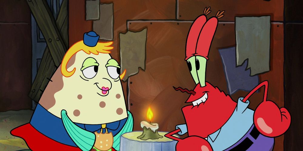 Mrs. Puff and Mr. Krabs