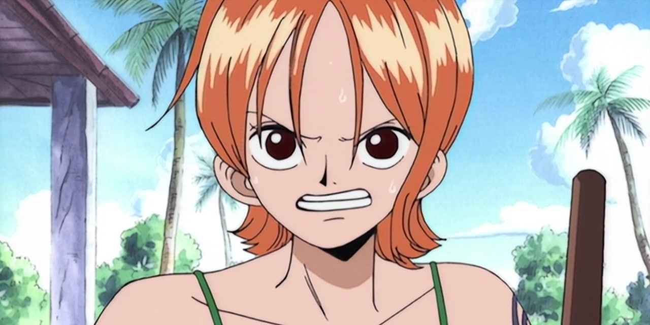 Nami Angry in Episode 37 of One Piece