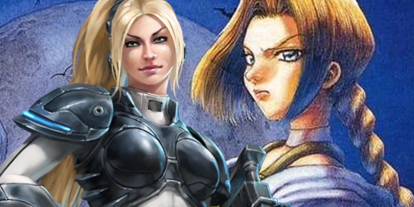 Nova Terran in Heroes of the Storm and Sonia Belmont in Castlevania Legends