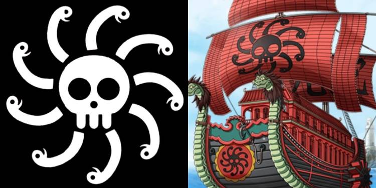 One Piece - Jolly Roger - Bajak Laut Kuja
