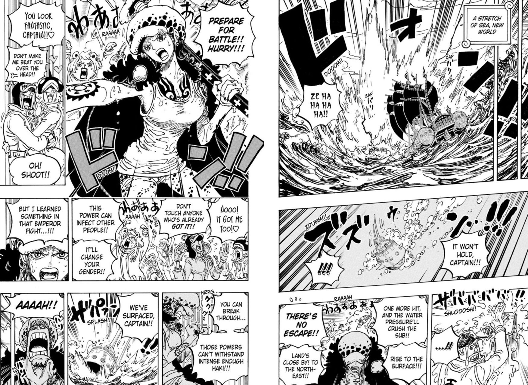 One Piece Chapter 1063 Pages 10-11