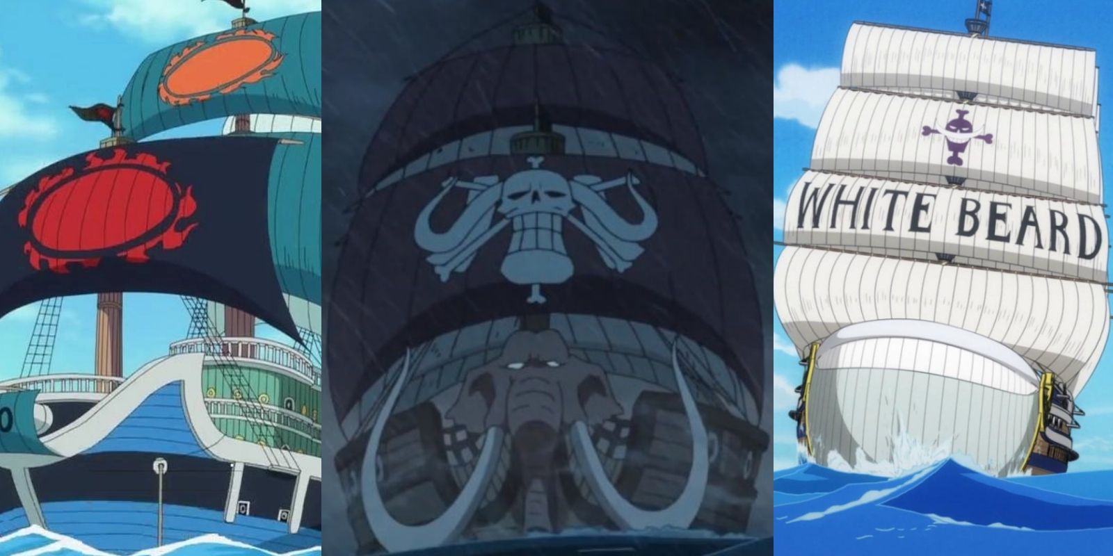 One Piece Jolly Rogers Collage