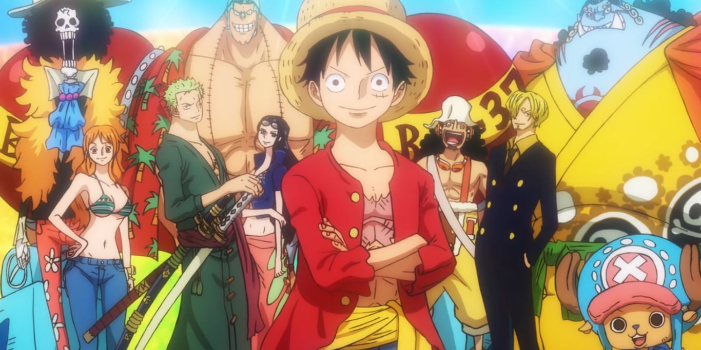 The Straw Hat Pirates From One Piece Assemble