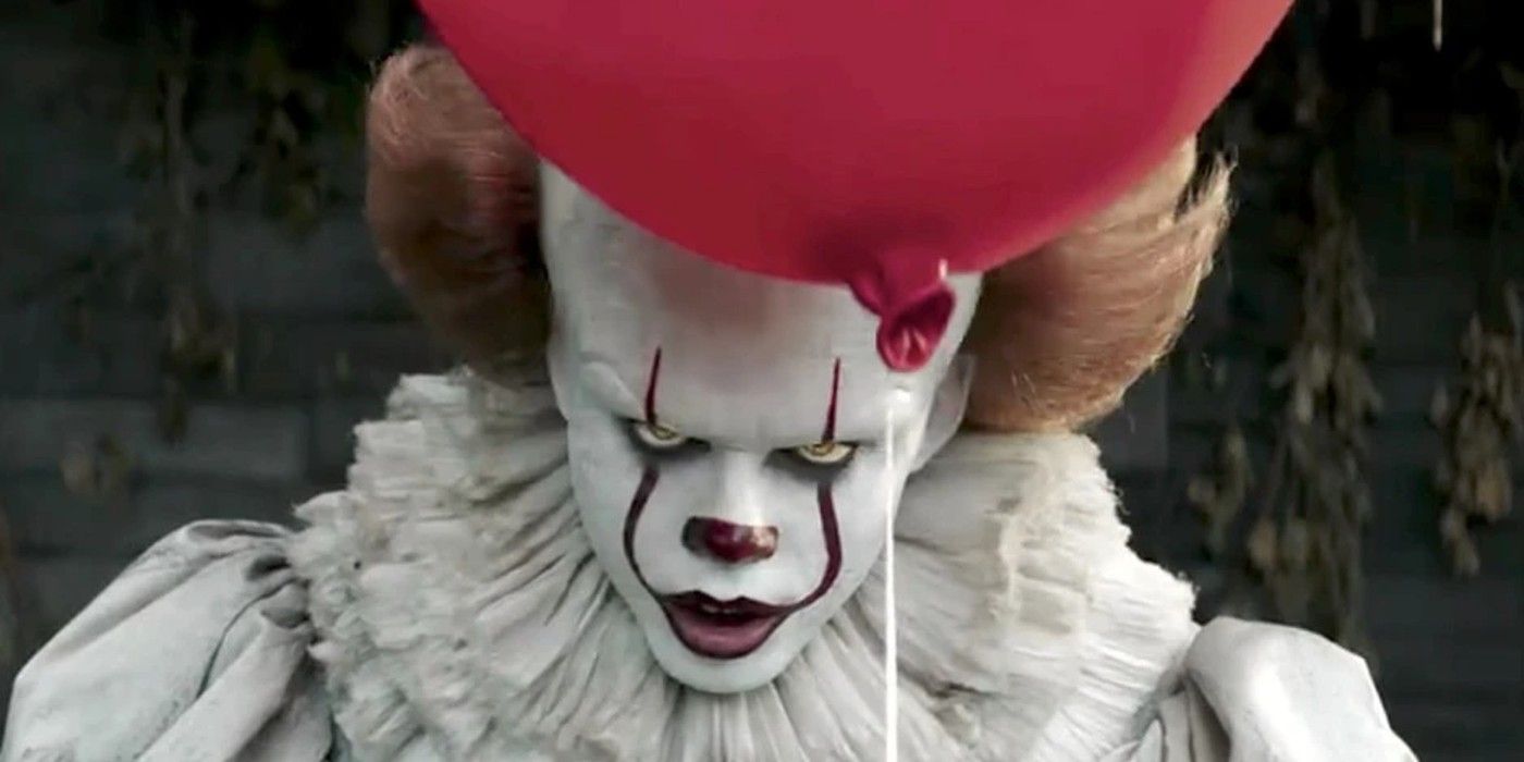 Pennywise's evil stare in IT