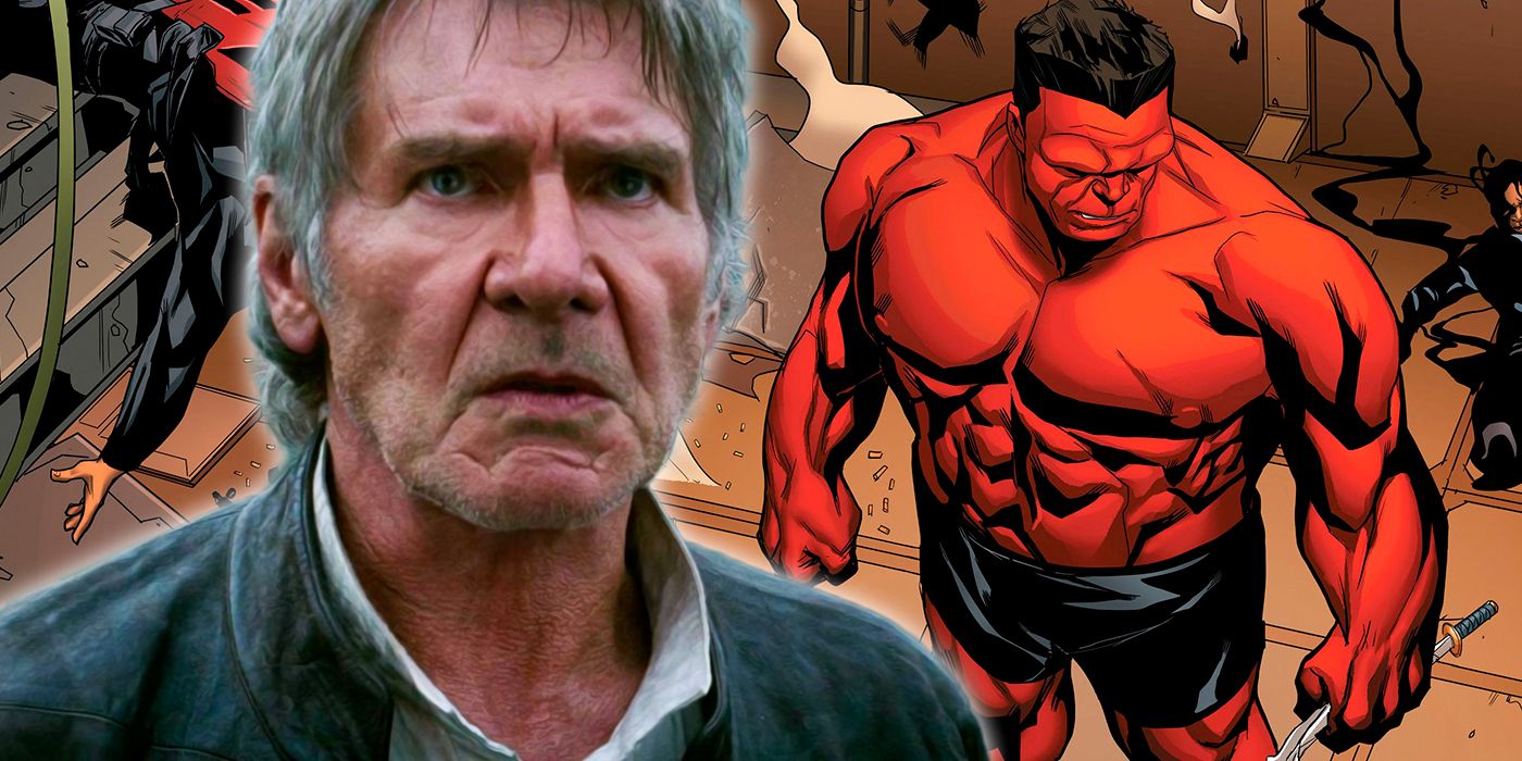 The MCU Can Fix Wars' Harrison Ford With Red Hulk