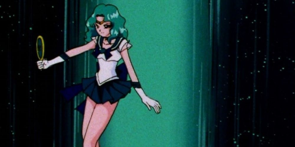 Sailor Moon's Sailor Neptune using Submarine Reflection.