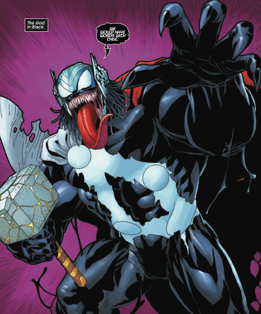 Thor and Venom Just Merged to Create a New 'God in Black' Hybrid