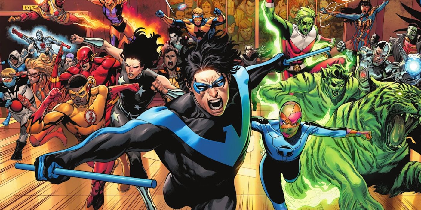 DC Introduces The Titans' New, MASSIVE Line-Up in Dark Crisis