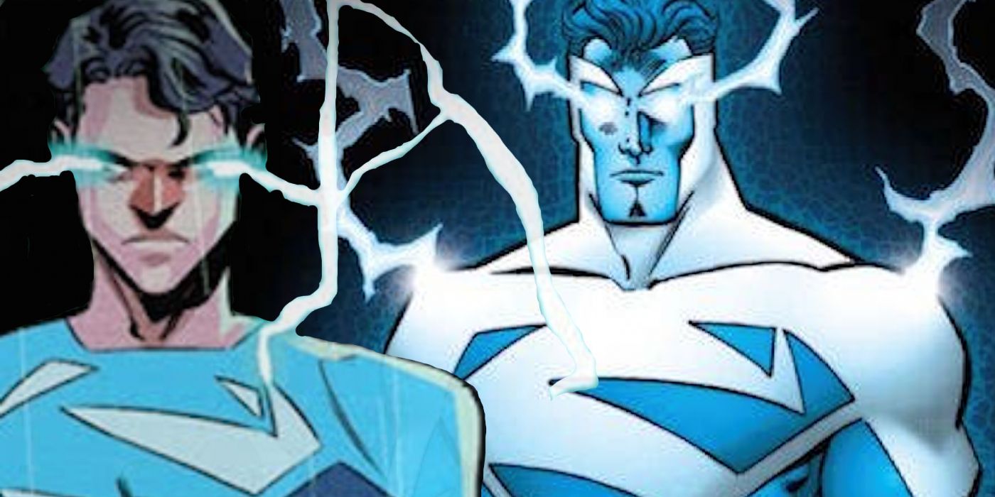 Superman Goes Electric Blue for DC's Massive Lazarus Planet Event