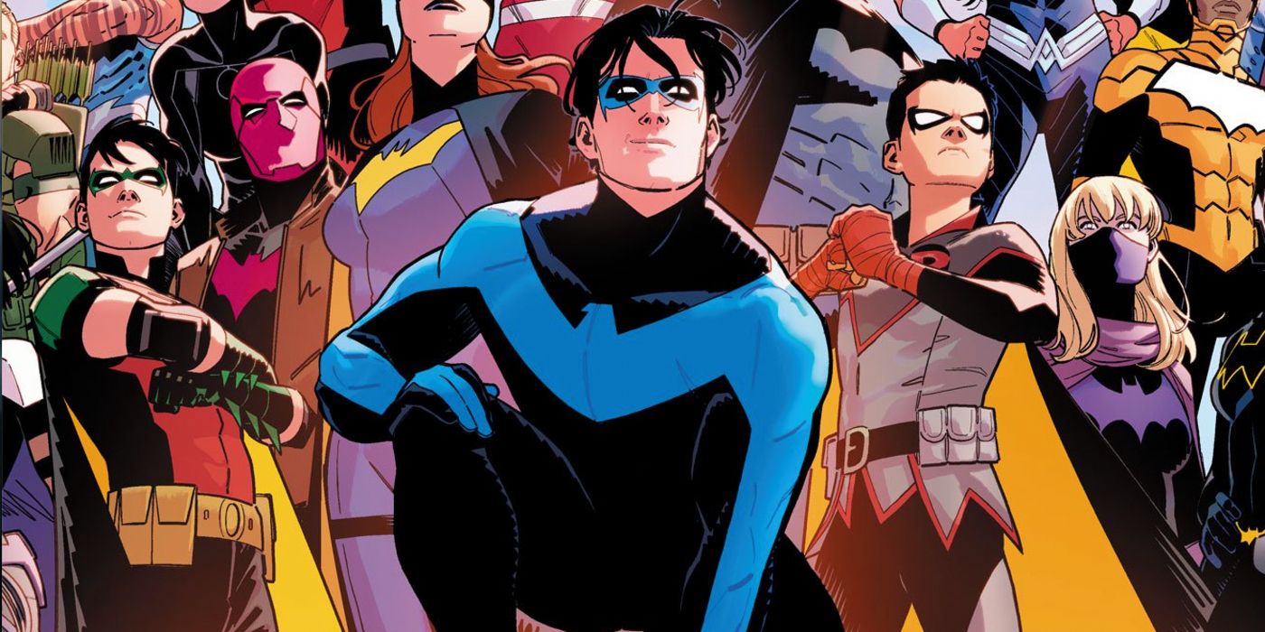 EXCLUSIVE: Dick and Batgirl Get Close, Teen Titans Reunite in Nightwing #100 Variant Covers