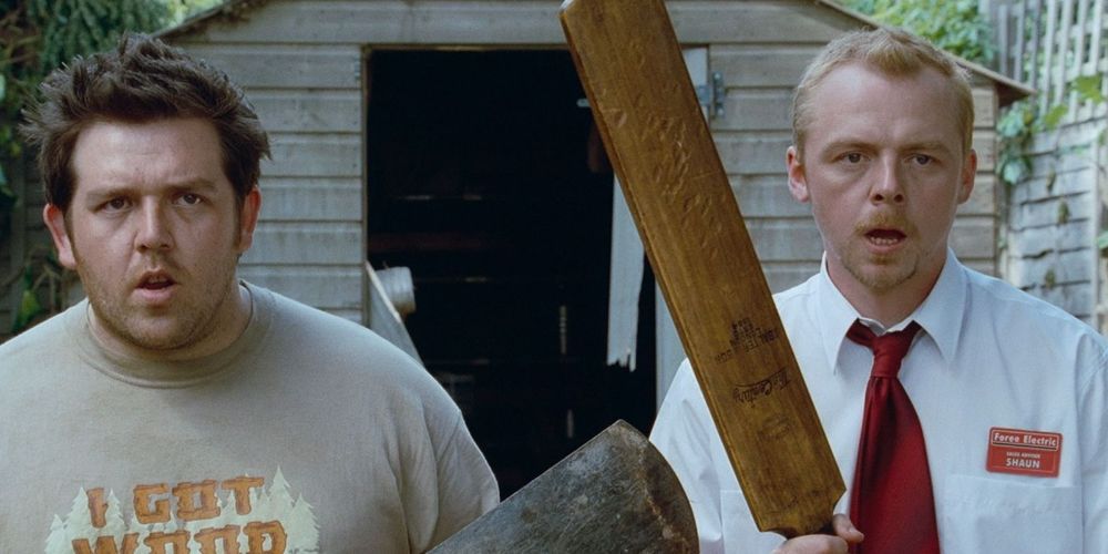 Shaun and Ed in Shaun of the Dead.