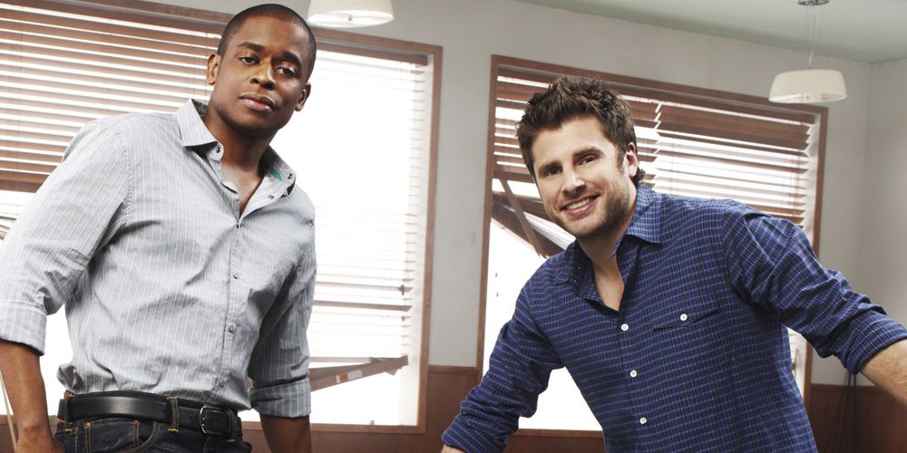 Shawn Spencer and Gus in Psych