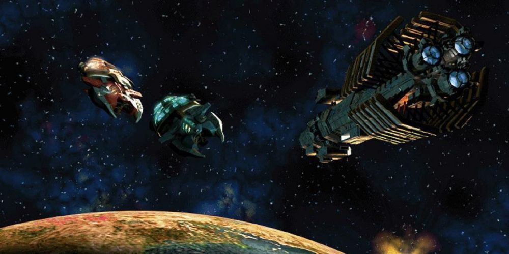 The cover art for Sid Meier's Alpha Centauri game