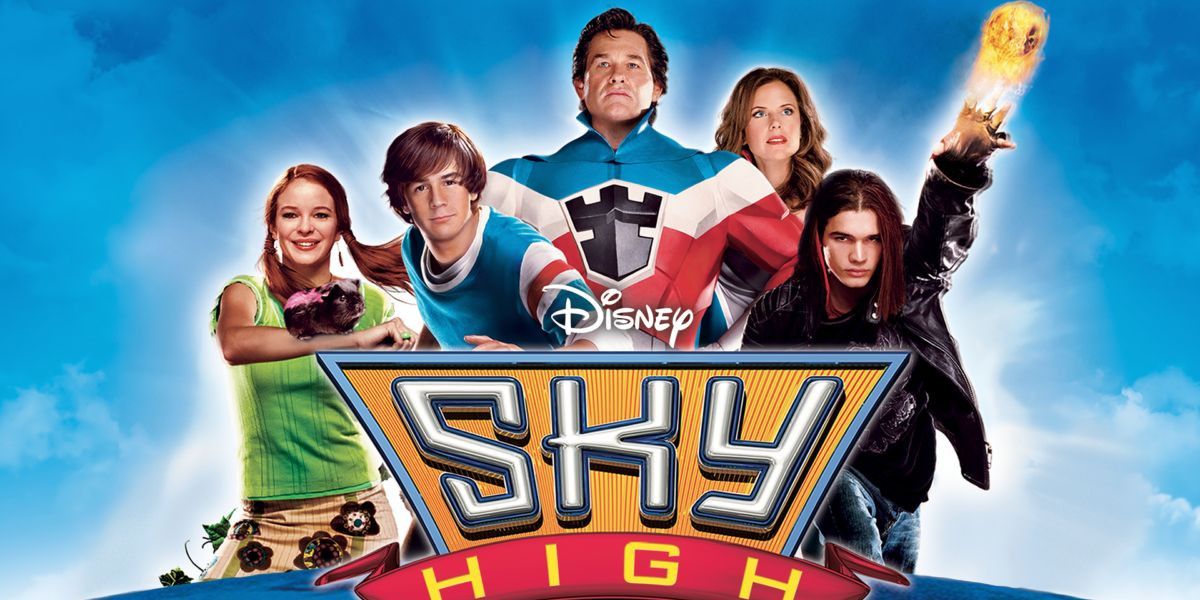 Sky High Poster with all characters on it