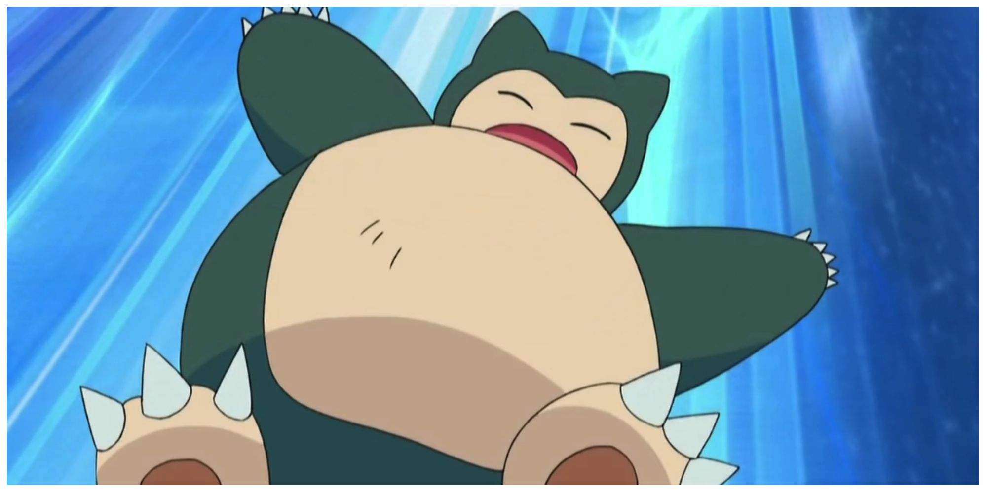 Ash Ketchum's Snorlax in the Pokemon anime