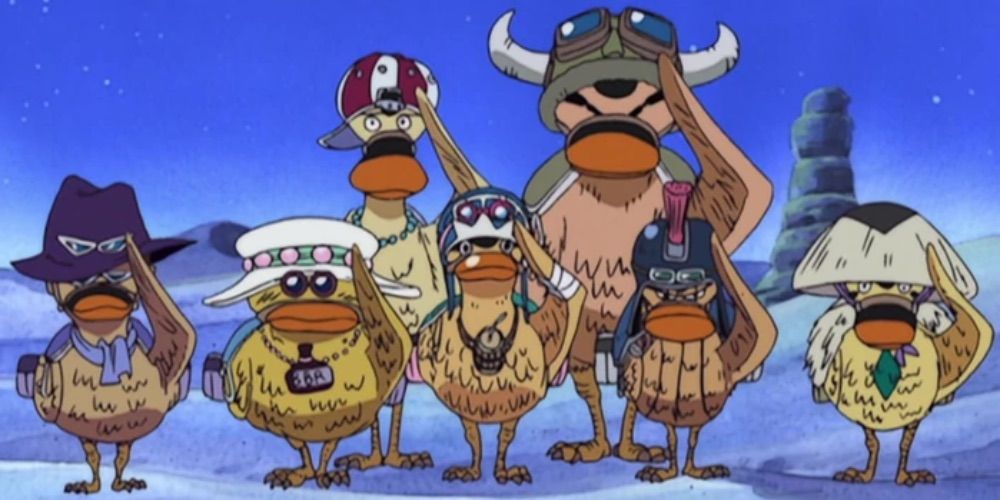 Super Sonic Duck Squadron Salute In One Piece