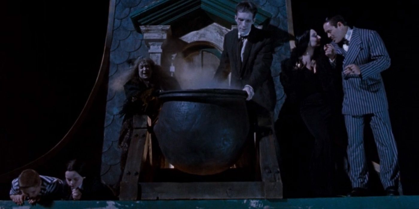 Addams Family Opening Christmas