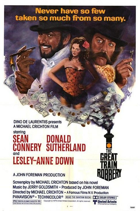 The Great Train Robbery Movie Poster 1978