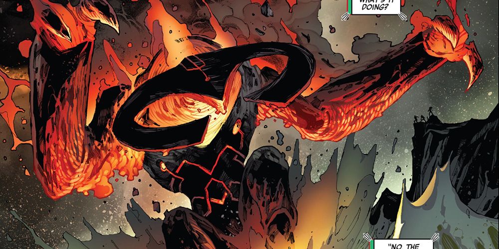 The Hex attacking Krakoa in X-Men