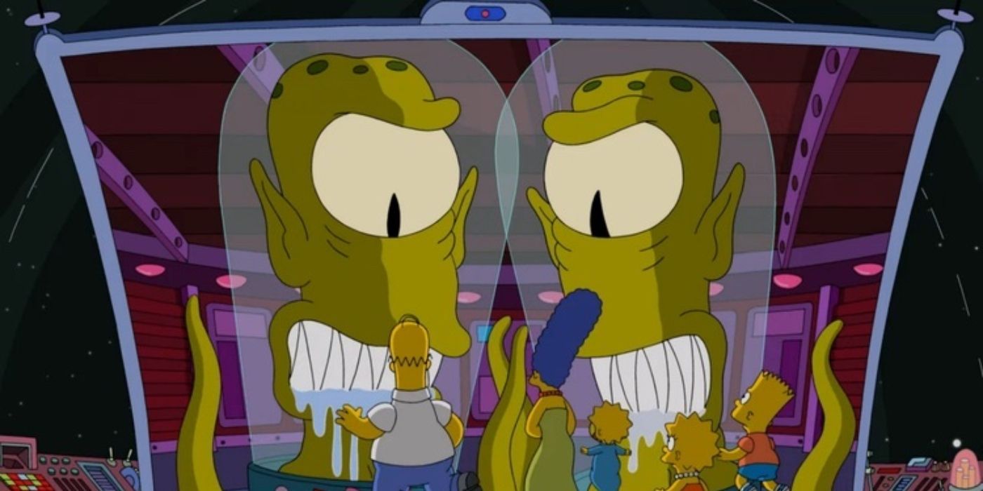 Kang & Kodos Almost Starred in a Simpsons Movie Sequel